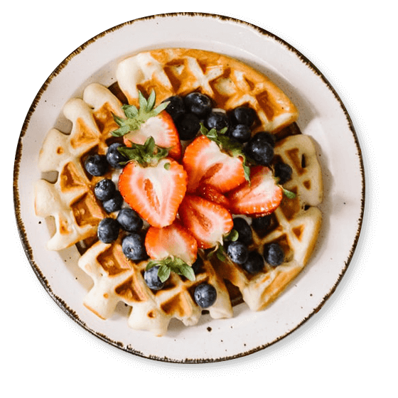 Plate Of Cookie With Strawberry 1